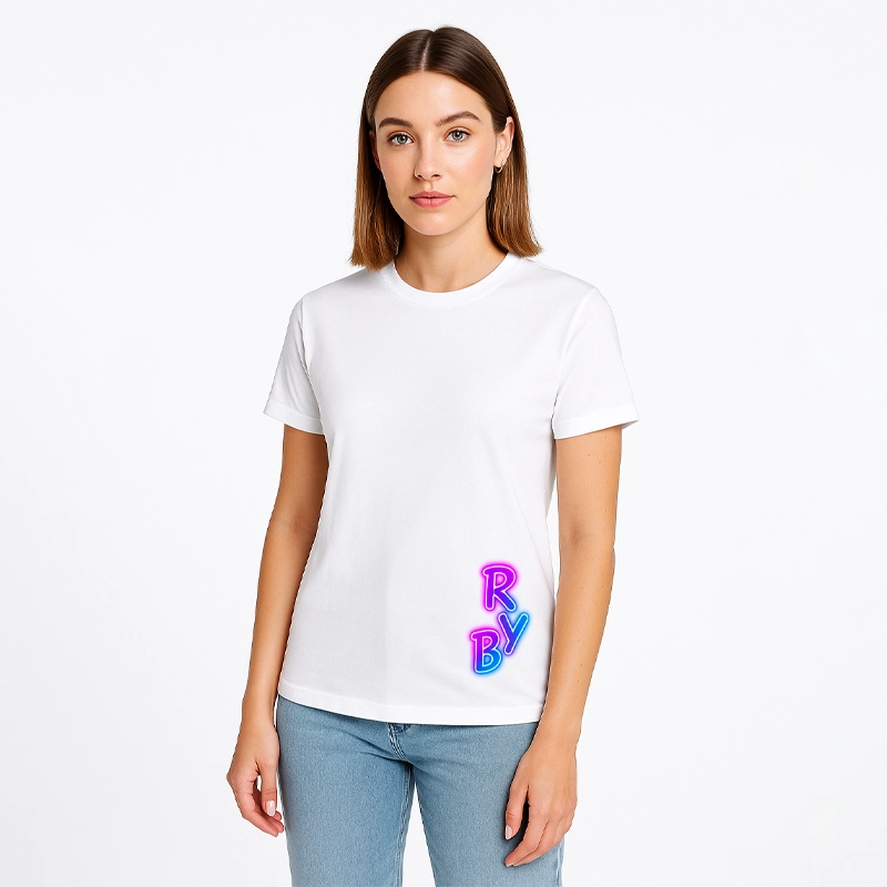 Colores RYB Camiseta Clásica Mujer